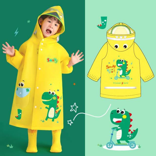 Girl's Clothing picture color 3 / S-M(90-105CM) Kids Raincoat Waterproof