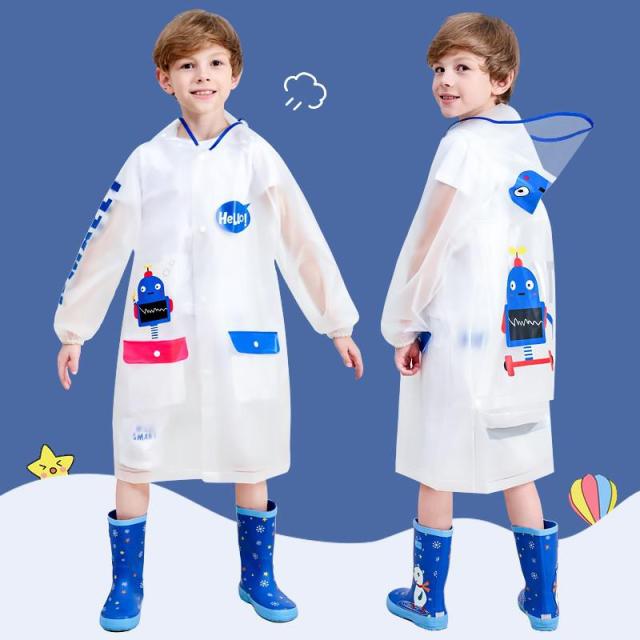 Girl's Clothing picture color 12 / S-M(90-105CM) Kids Raincoat Waterproof