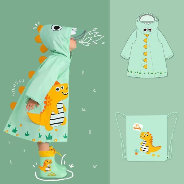 Girl's Clothing picture color 9 / S-M(90-105CM) Kids Raincoat Waterproof