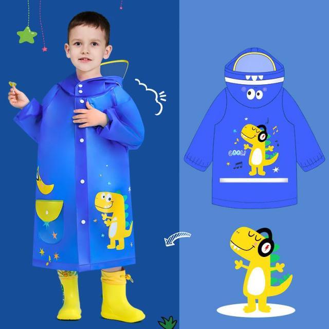 Girl's Clothing picture color 2 / S-M(90-105CM) Kids Raincoat Waterproof
