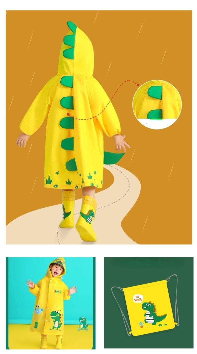 Girl's Clothing Kids Raincoat Waterproof