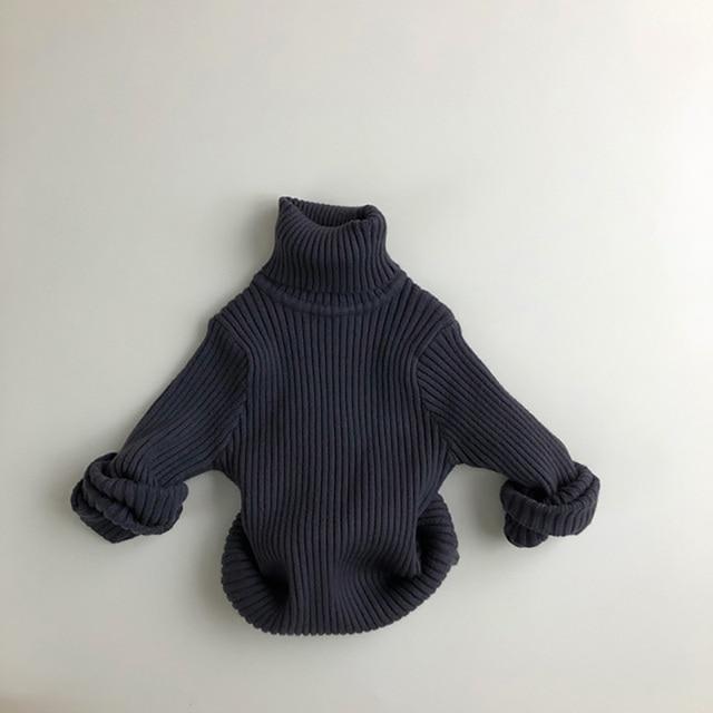 navy / 140 for 7 Kids Sweaters Solid Girls