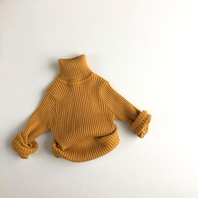 yellow / 140 for 7 Kids Sweaters Solid Girls