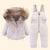 Girl's Clothing Beige / 18M-24M Kids Winter Jumpsuit Set