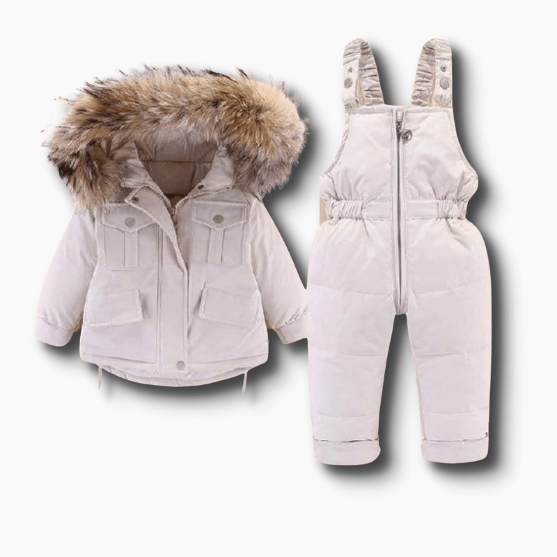 Girl's Clothing Kids Winter Jumpsuit Set