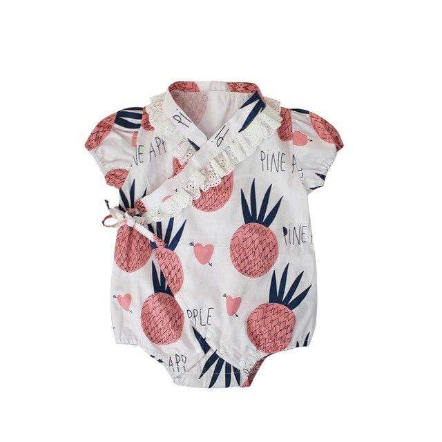 Girl's Clothing D / 6M Kimono Floral Outfit