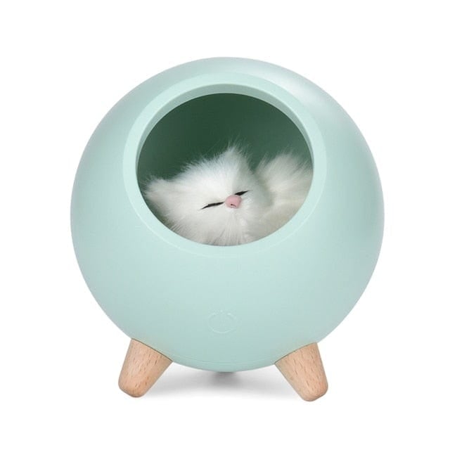 Green / China Kitten Night Light