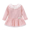 Pink / 12M / China Knit Crochet Dress