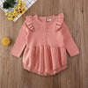 Girl&#39;s Clothing Pink / 3T Knitted Baby Rompers