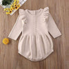 Girl&#39;s Clothing Beige / 18M Knitted Baby Rompers