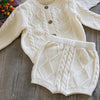 Girl&#39;s Clothing Knitted Baby Sweater Set