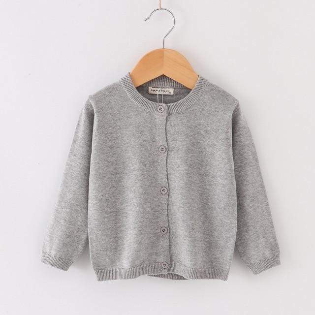 Boy's Clothing Gray / 80 Knitted Cardigan Sweaters