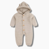 Boy&#39;s Clothing Knitted Hooded Romper