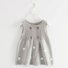 JBB0713 gray / 140(5T) Knitted Princess Dress