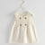 JBB0714 white / 90(6M) Knitted Princess Dress