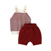 Girl&#39;s Clothing 82W798-4 / 18M Knitted Sweater + Vest + Short Fashion