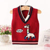Boy&#39;s Clothing D / 3T Knitted Vest Pullover Coat for Kids