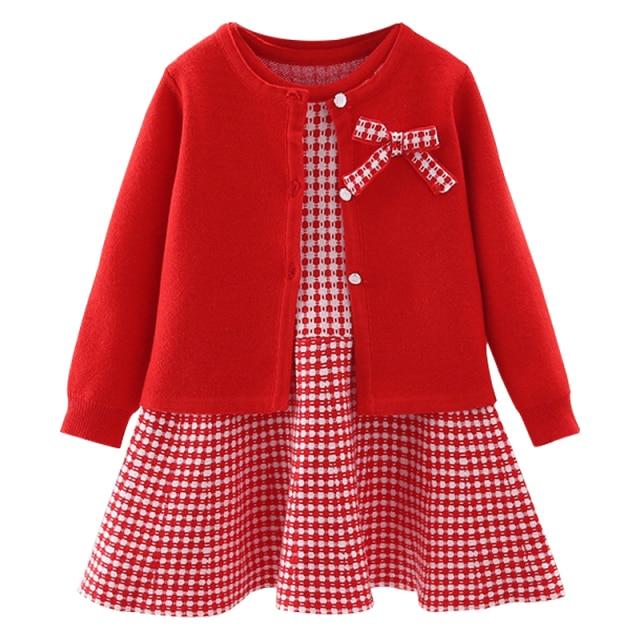 as picture 6 / 12T knitting long sleeve dress