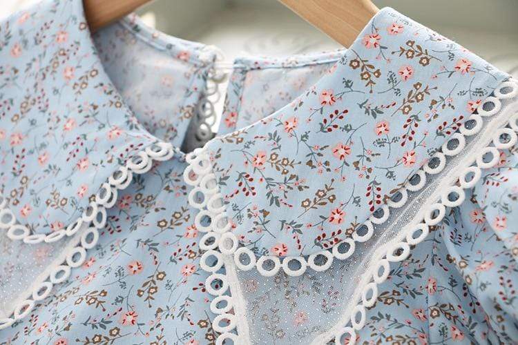 Girl's Clothing Lace Chiffon Flower Dress