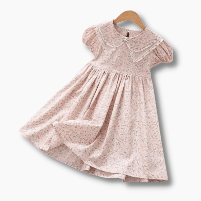 Girl&#39;s Clothing Lace Chiffon Flower Dress