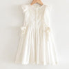 Girl&#39;s Clothing WHITE 2 / 3T Lace Embroidery Dress