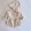 Girl&#39;s Clothing Beige / L-18-24M Lace Princess Toddler Romper