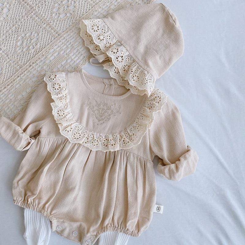 Girl's Clothing Lace Princess Toddler Romper