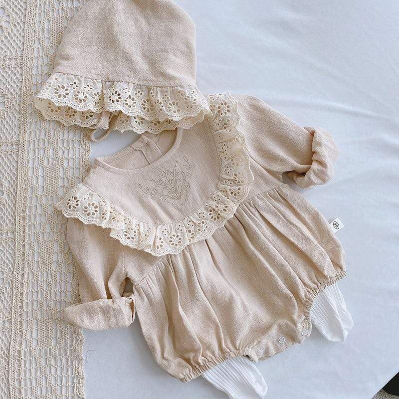 Girl's Clothing Lace Princess Toddler Romper