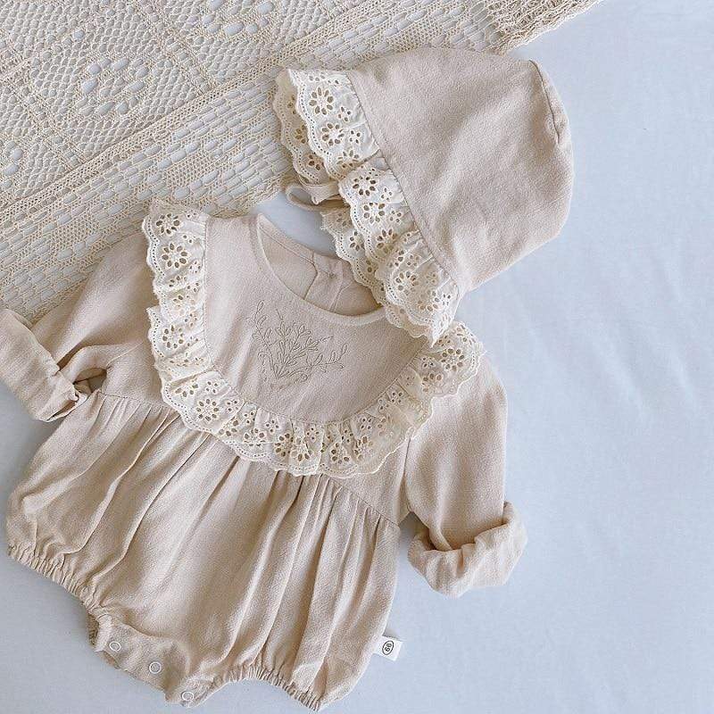 Girl's Clothing Lace Princess Toddler Romper