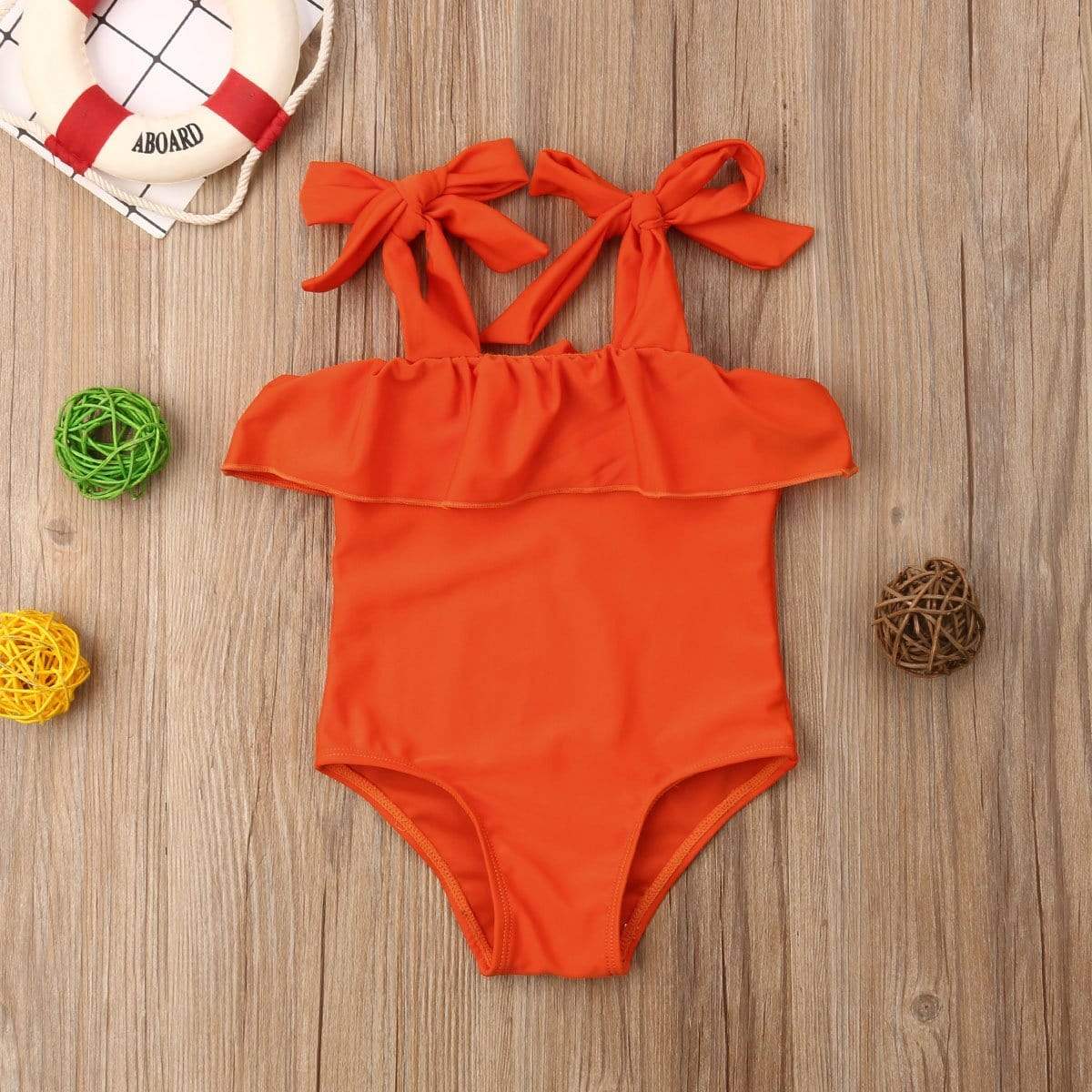 Girl's Clothing Lace Up Swimwear Swimsuit