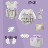 Girl&#39;s Clothing Purple Set D / 0-3M Lavender Princess Gift Set