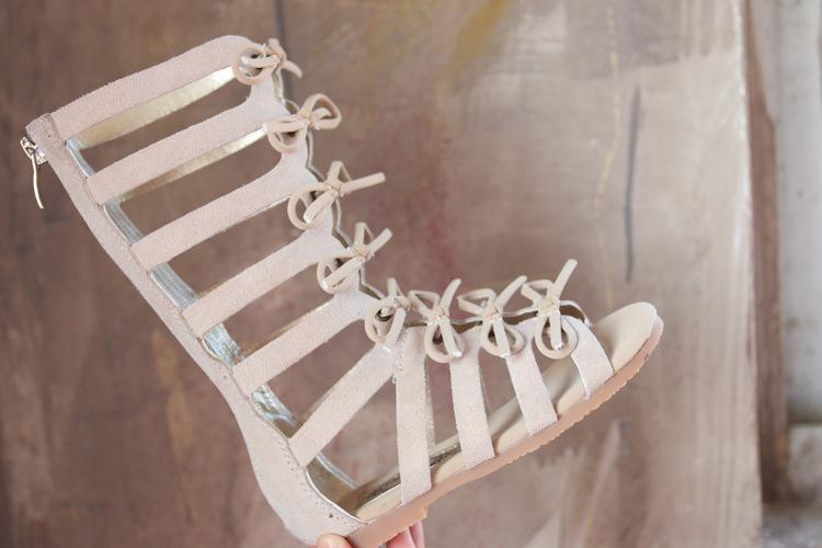 Shoes Leather Gladiator Sandals