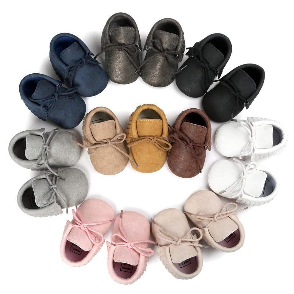 Shoes Leather Moccasins Sequin Casual Shoes