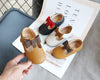 Accessories Leather Shoes T-strap With Bow-knot Shoes