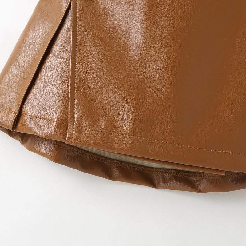 Girl's Clothing Leather skirts