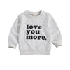 Boy&#39;s Clothing Gray / 4T Letter Printed Casual Pullover Tops