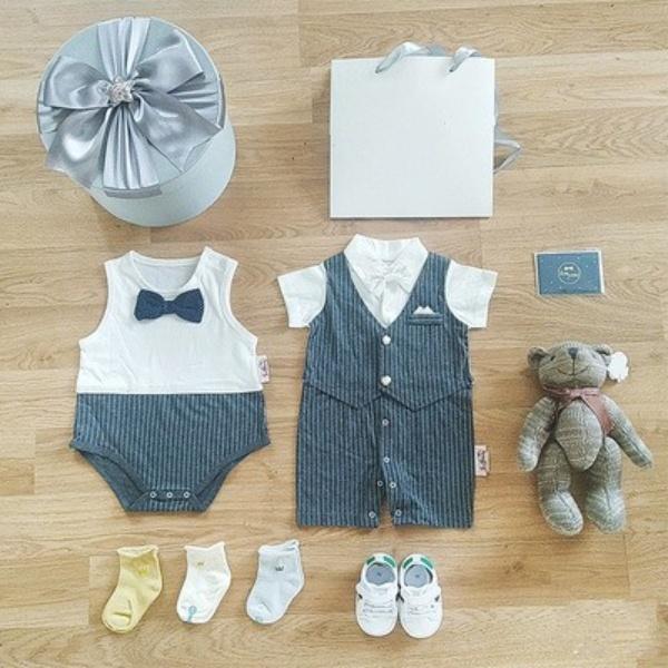 Boy's Clothing 0-3M / Set B Little Gentlemen Gift Set