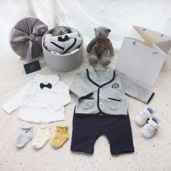 Boy's Clothing 0-3M / Set C Little Gentlemen Gift Set