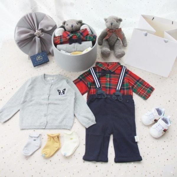 Boy's Clothing 0-3M / Set E Little Gentlemen Gift Set