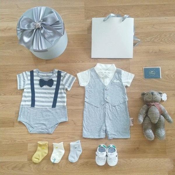 Boy's Clothing 0-3M / Set F Little Gentlemen Gift Set