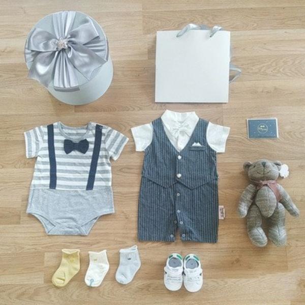 Boy's Clothing 0-3M / Set A Little Gentlemen Gift Set