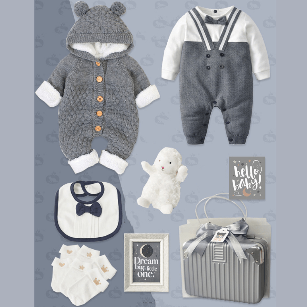 Gift Set Set B / 3-6M Little Gentlemen Winter Gift Set