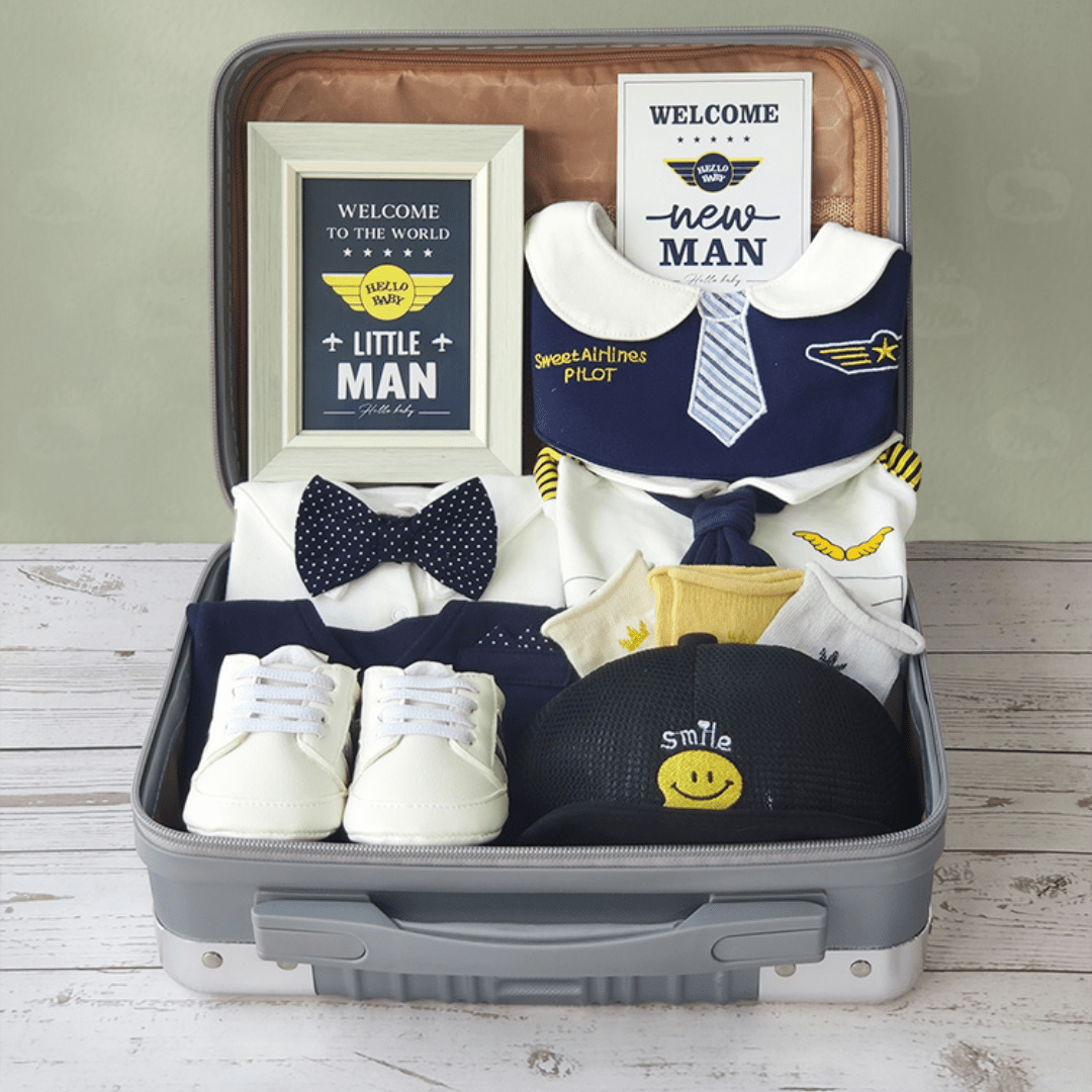Baby &amp; Toddler Little Pilot Baby Gift Set