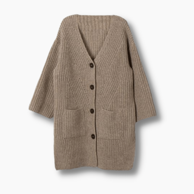 Girl's Clothing Long Knit Cardigan