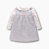 Girl&#39;s Clothing Long Sleeve Grey Dress