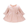 Pink / 12M / China Long Sleeve Infant Dresses