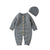 D / 0-3M Long Sleeve Jumpsuit + Hat