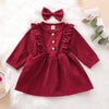 Girl&#39;s Clothing Long Sleeve Round Collar Romper
