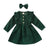 Girl's Clothing green / 5T Long Sleeve Round Collar Romper