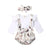 Girl's Clothing White / 12M Long Sleeve Round Neck Set Spring Autumn